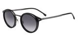 Óculos solar masculino boss 1054/s 807/9o preto e cinza oval medidas 50-24-145