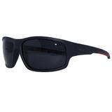 Óculos Solar Masculino Fox Modelo FOX004 - C4 Azul Lente Polarizado Medidas 64-18-130