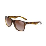 Óculos Solar Merodach Modelo MEGCLASSIC 0003 Tartaruga Material Poliamida Demi Marrom Brilho Lente Marrom Degradê