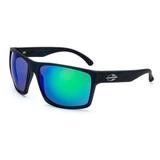 Óculos Solar Mormaii Carmel M0049I4685 Azul Petroleo Lente Flash Verde