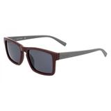 Óculos solar nautica modelo n3627sp 804 vinho haste cinza lente polarizado medidas 56-19-145