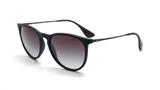 Óculos Solar Ray-Ban Erika RB4171 622/8G Preto Fosco Tamanho 54 - Ray ban