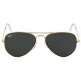 Óculos Solar Ray-Ban Modelo Rb3025 001/58 Tamanho 58 Aviador Lente Polarizado G15 - Ray ban