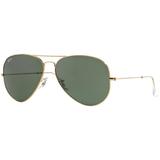 Óculos Solar Ray-Ban Modelo RB3025 L0205 58 Aviador Dourado Lente Verde Tamanho 58 - Ray ban