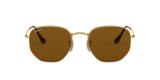Óculos Solar Ray-Ban Modelo RB3548NL 001/57 Tamanho 51 L Marrom - Ray ban