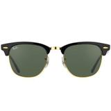 Óculos Solar Ray-Ban RB3016 W0365 Preto Dourado Tam 49 - Ray ban