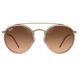 Óculos Solar Ray-Ban RB3647N 9069A5 Double Bridge Tamanho 51 - Ray ban