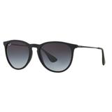 Óculos Solar Ray-Ban Rb4171 Erika - Preto Fosco - 622/8g Tamanho 54 - Ray ban