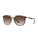 Óculos Solar Ray-Ban RB4285 710/1355 Retrô Lente Marrom Degradê Tamanho 55 - Ray ban
