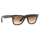 Óculos Solar Ray-Ban Wayfarer Modelo RB2140 127651 Vermelho Lente Cristal Marrom Medidas 50-22-150 - Ray ban