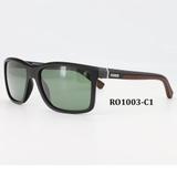 Óculos Solar Romano Modelo RO1003 C1 Preto Lente Polarizado Medidas 57-16-139