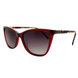 Óculos Solar Sabrina Sato Modelo SS365 - C3 - Vinho Acetato Lente Polarizado Medidas 56-17-140