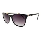 Óculos Solar Sabrina Sato Modelo SS367 - C1 - Preto Acetato Lente Polarizado Medidas 56-16-142