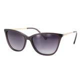 Óculos Solar Sabrina Sato Modelo SS391 - C1 - Marrom Acetato Lente Polarizado Medidas 56-16-142