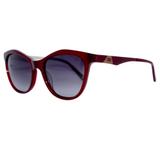 Óculos Solar Sabrina Sato Modelo SS409 - C2- Vermelho Acetato Lente Polarizado Medidas 54-19-142