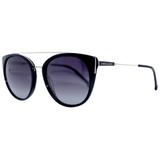 Óculos Solar Sabrina Sato Modelo SS412 - C1- Preto Acetato Lente Polarizado Medidas 56-21-145