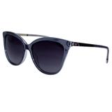 Óculos Solar Sabrina Sato Modelo SS446 C2 Cinza Acetato L Polarizado Medida 55-12-142