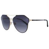 Óculos Solar Sabrina Sato Modelo SS6001 C1 Preto Metal Tamanho 63-16-142