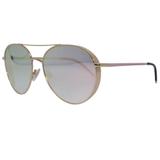 Óculos Solar Sabrina Sato Modelo SS6003 C2 Rosa Metal Medidas 59-18-137