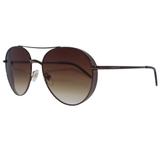 Óculos Solar Sabrina Sato Modelo SS6003 C3 Marrom Metal Medidas 59-18-137