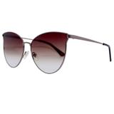 Óculos Solar Sabrina Sato Modelo SS6010 C3 Metal Vermelho Medidas 62-15-143