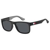 Óculos Solar Tommy Hilfiger Modelo TH 1556/S 08A 53IR Preto Fosco