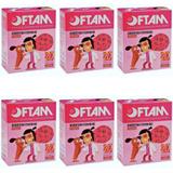 Oftan Protetor Ocular Divertido Feminino C/20 (Kit C/06)