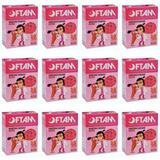 Oftan Protetor Ocular Divertido Feminino C/20 (Kit C/12)