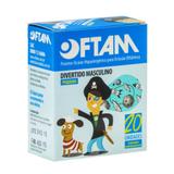 Oftan Protetor Ocular Divertido Masculino C/20