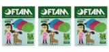 Oftan Protetor Ocular Infantil Colorido C/20 (Kit C/03)