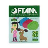 Oftan Protetor Ocular Infantil Colorido C/20