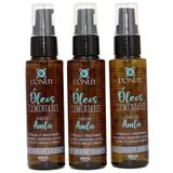 Óleo de Amla Kit 3 Unidades 60ml Lonuy Kosmetic