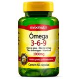 Ômega Triplo 3-6-9 Óleos de Peixe - Maxinutri - 60 Cápsulas