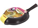 Omeleteira Alumínio Fortaleza Antiaderente 1,7L - Super Black