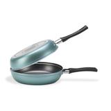 Omeleteira Brinox 18X7,5Cm 0,75L Chilli Turquesa