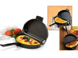 Omeleteira Paqueira Antiaderente Folding Pan Resistente - Folding omelete pan