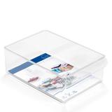 Organizador CasaMax Clear Multiuso Empilhável 30X20X1CM - 31883