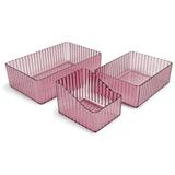 Organizador com 3 Peças Transparente - Jacki Design