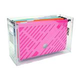 Organizador Cristal Com 06 Pastas Suspensas Coloridas - Dello