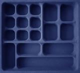 Organizador de bijuterias Lar x Comp x Alt: 336 x 368 x 50mm PJ-62 - Moldplast