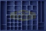 Organizador de bijuterias Lar x Comp x Alt: 734 x 490 x 45mm PJ-63 - Moldplast