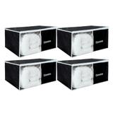 Organizador de Edredom Preto 4 peças - Vb home
