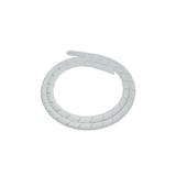 Organizador de fios espiral 1/2" 1 metro preto 1M Kit-Flex - Kitflex