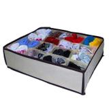 Organizador de gaveta cuecas meias calcinhas 16 compartimentos - Ke home
