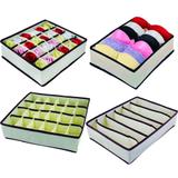Organizador de Gavetas Calcinhas e Sutiãs Kit 4 pcs - Clink