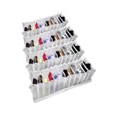 Organizador de Gavetas (calcinhas, meias, cuecas) em TNT Branco kit com 4 peças - Vb home