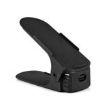 Organizador De Sapato Rack Com 20 Unidades Preto Com Regulagem De Altura - Melhores ofertas.net