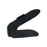 Organizador de Sapato Rack com 20 unidades Preto com Regulagem de Altura - Vb home