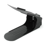 Organizador de Sapato Rack com 50 unidades Preto com Regulagem de Altura - Vb home
