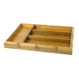 Organizador de Talher Bambu 37cmx27cmx4cm Rojemac
